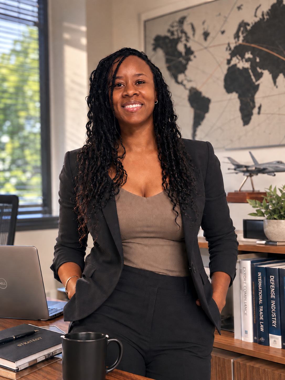 Donnetta Jenkins in her office